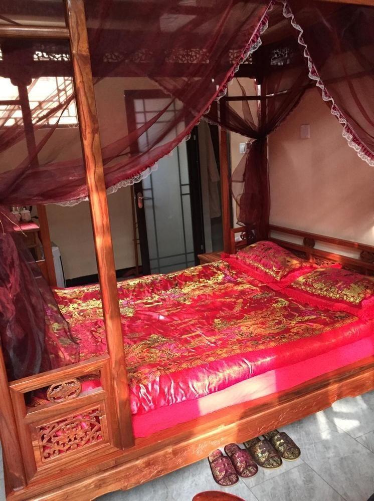 Beijing Sihe Yiyuan Courtyard Hotel Bagian luar foto