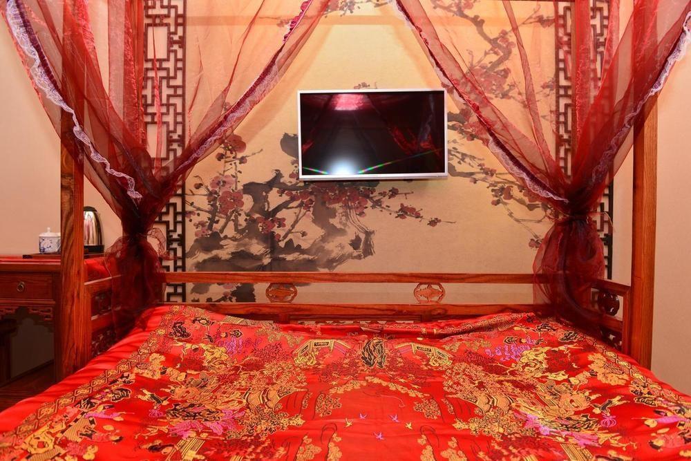 Beijing Sihe Yiyuan Courtyard Hotel Bagian luar foto