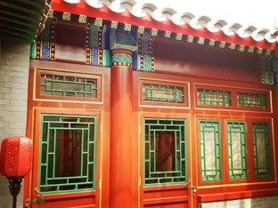 Beijing Sihe Yiyuan Courtyard Hotel Bagian luar foto